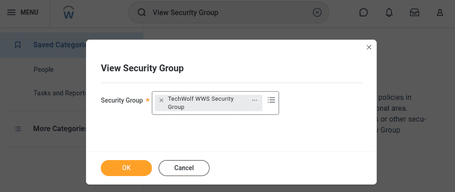 View Security Group